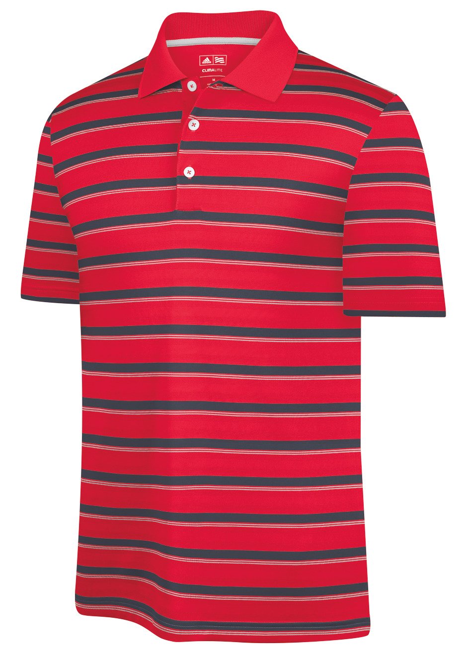 adidas Men's ClimaLite® Merchandising Stripe Polo Shirt