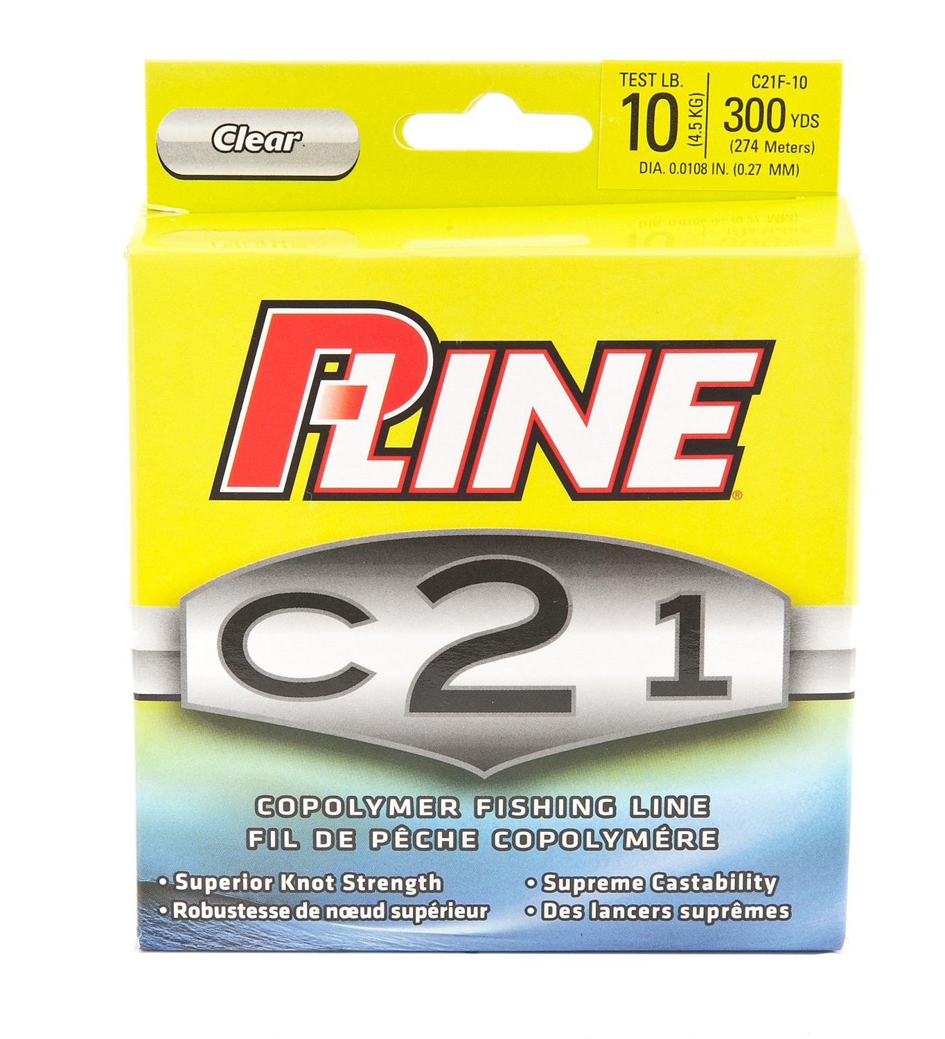 P-Line C21 10 lb. - 300 yards Copolymer Fishing Line