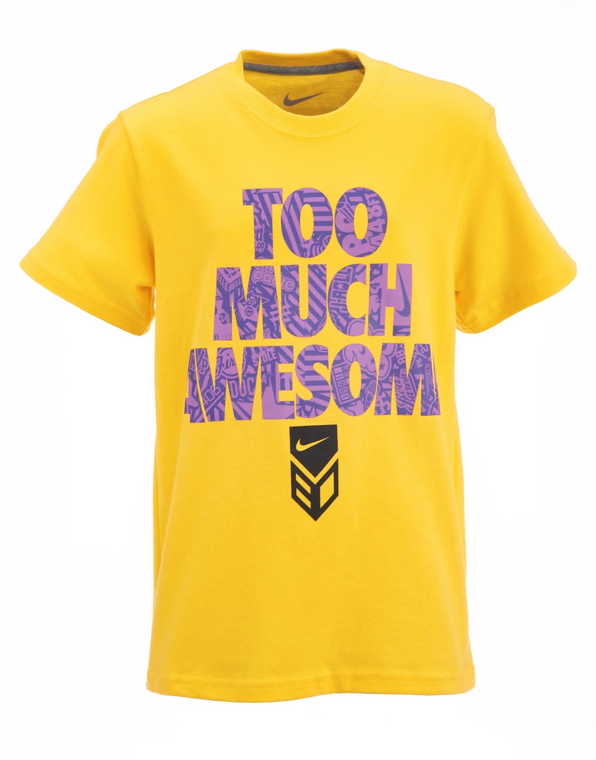 Nike Boys' Too Much Awesome Short Sleeve T-shirt