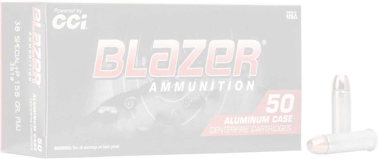 Blazer® .38 Special +P 158-Grain Handgun Ammunition