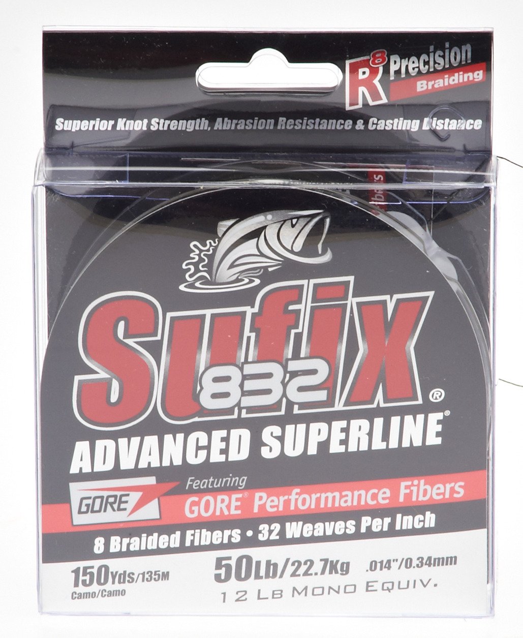 Sufix® 832 Advanced Superline® 50 lb. - 150 yards Braided Fishing Line