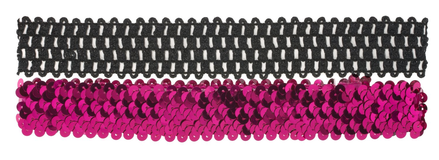 scünci® Girls' Sequin Head Wraps 2-Pack