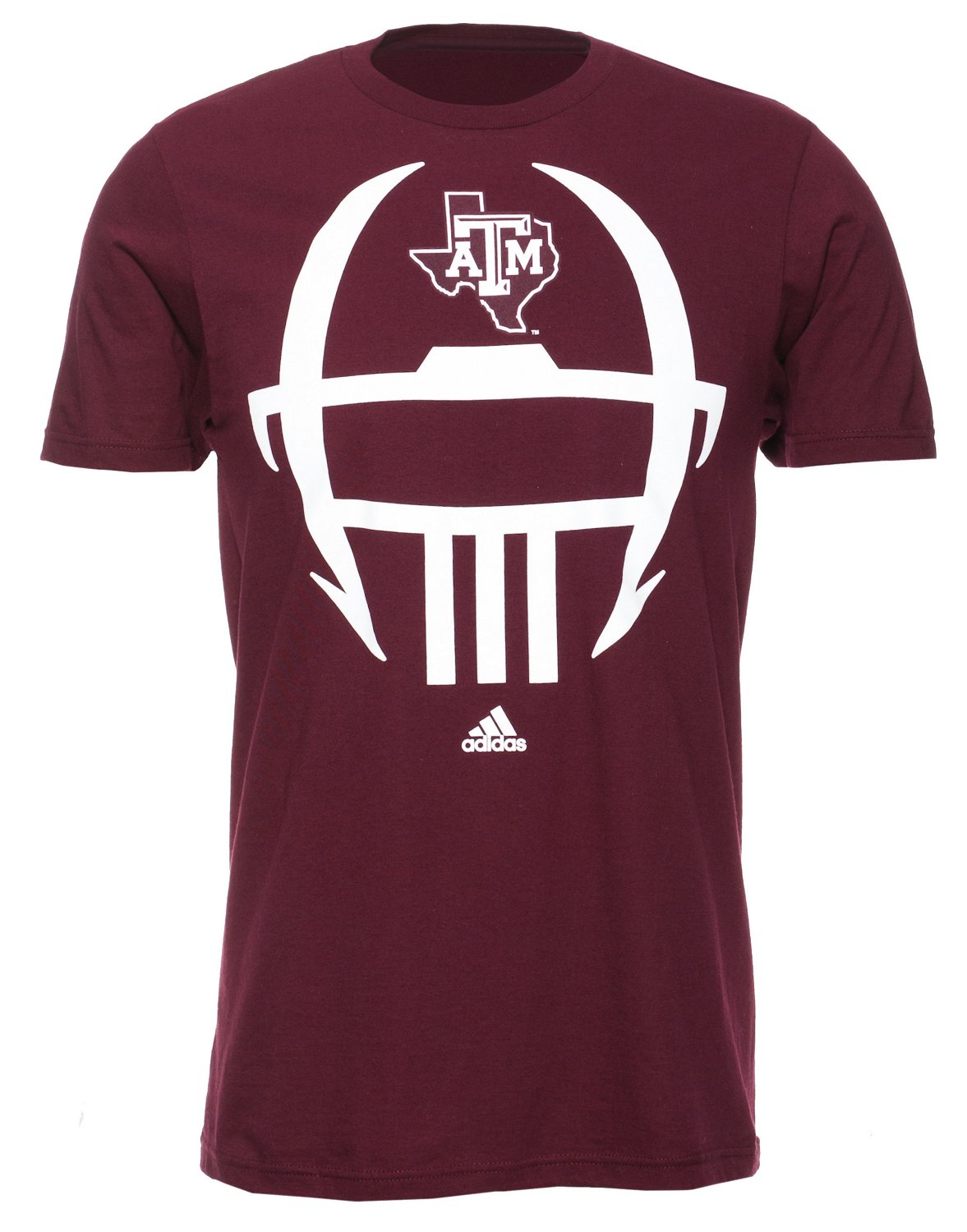 adidas Men's Texas A&M University Special Edition Helmet 12 Graphic T-shirt
