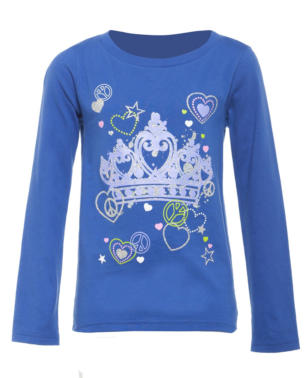 BCG Girls' Long Sleeve Crew Neck T-shirt