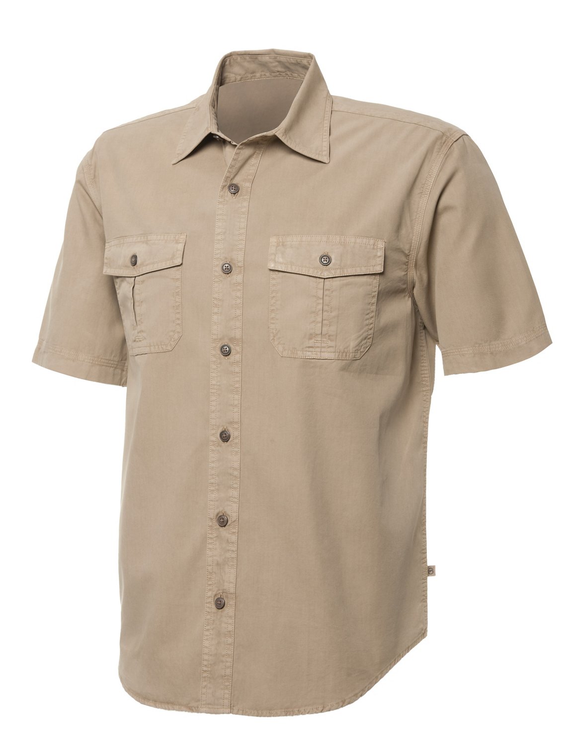 Magellan Outdoors Men's Short Sleeve Pigment Dyed Shirt