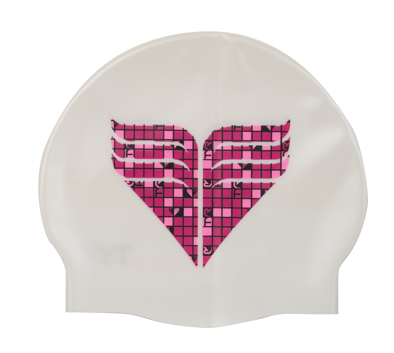 TYR Women's Pink Silicone Swim Cap