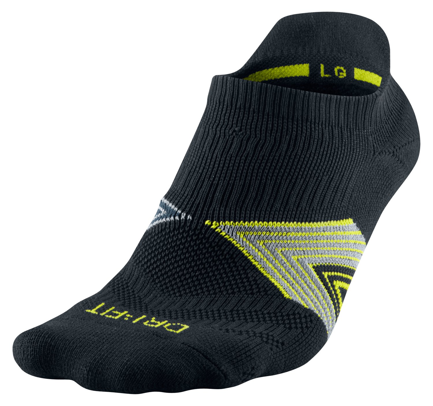 Nike Women's Running Dri-FIT Cushioned Dynamic Arch No-Show Socks