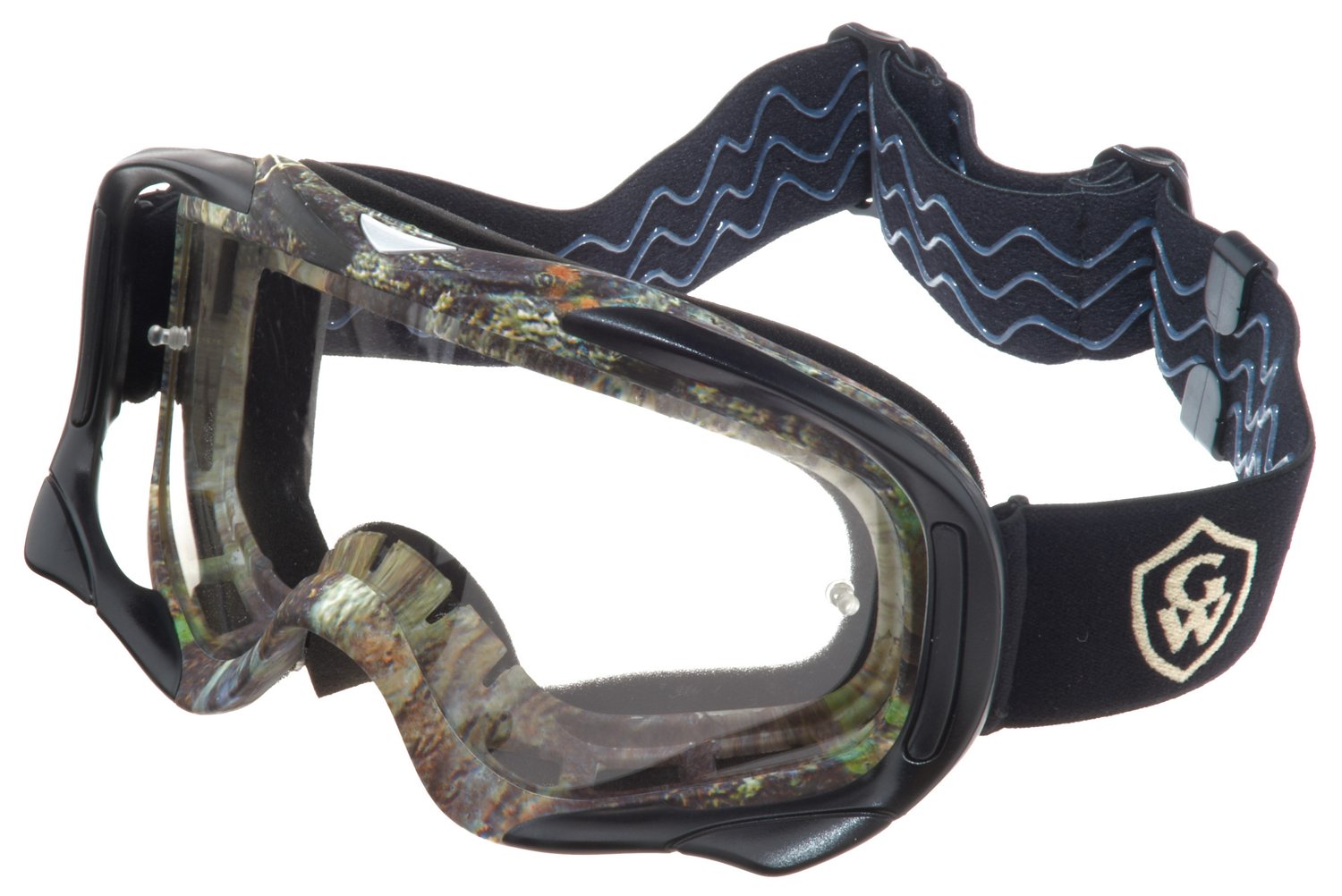 Game Winner Adults' ATV Camo Clear Goggles