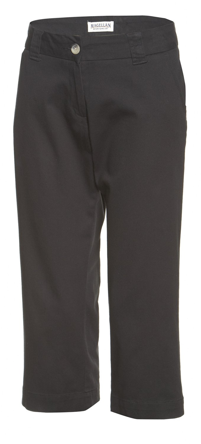 Magellan Outdoors Women's Flat Front Capri Pant