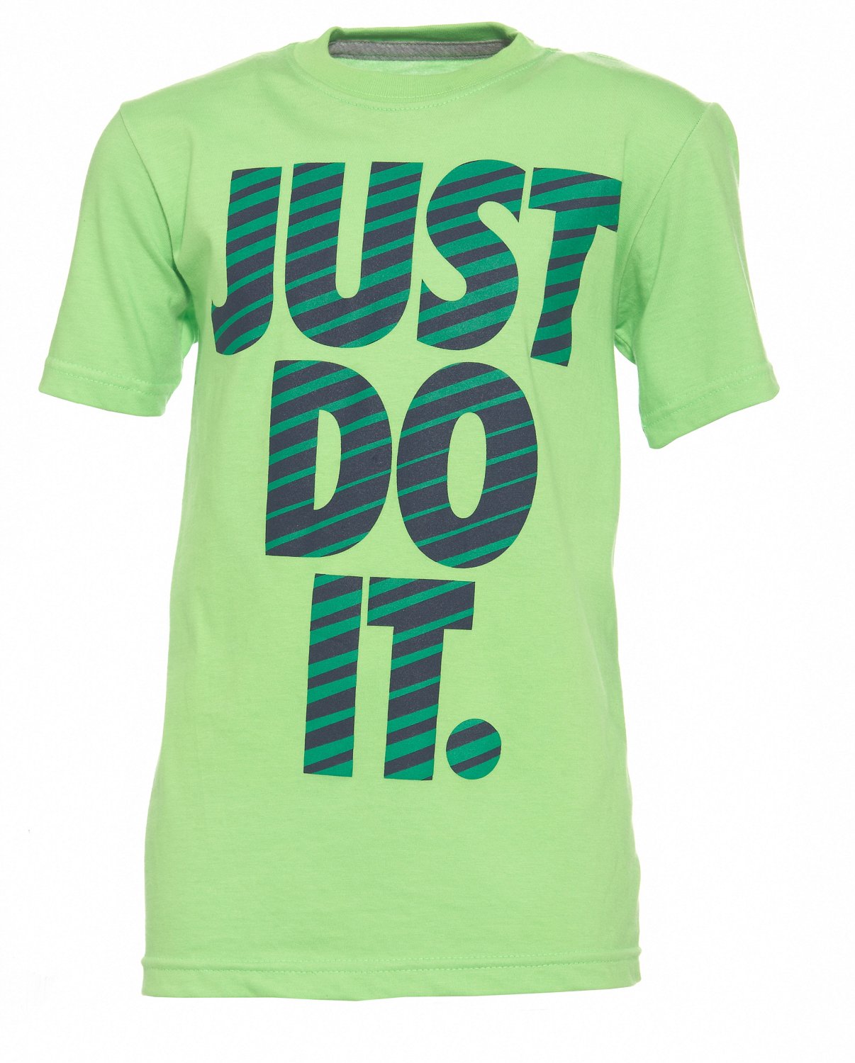 Nike Boys' Patterned Just Do It Short Sleeve T-shirt