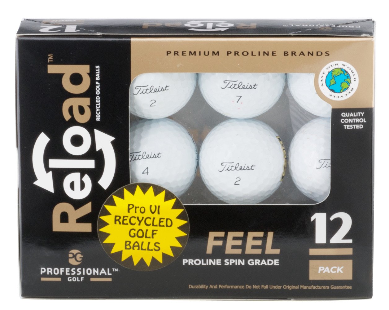 Reload Proline Golf Balls 12-Pack