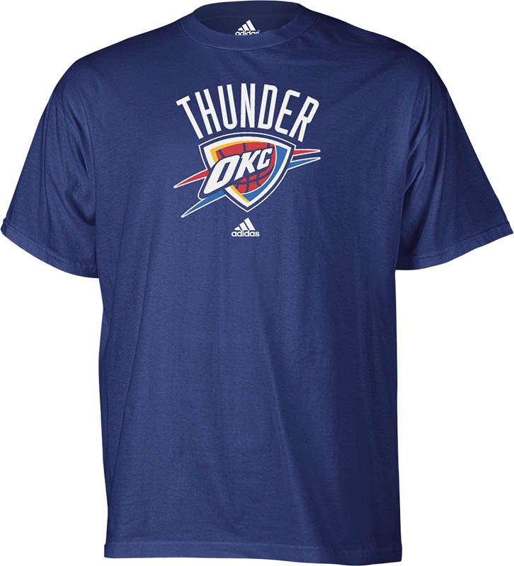 Adidas Youth Oklahoma City Thunder Logo T-shirt
