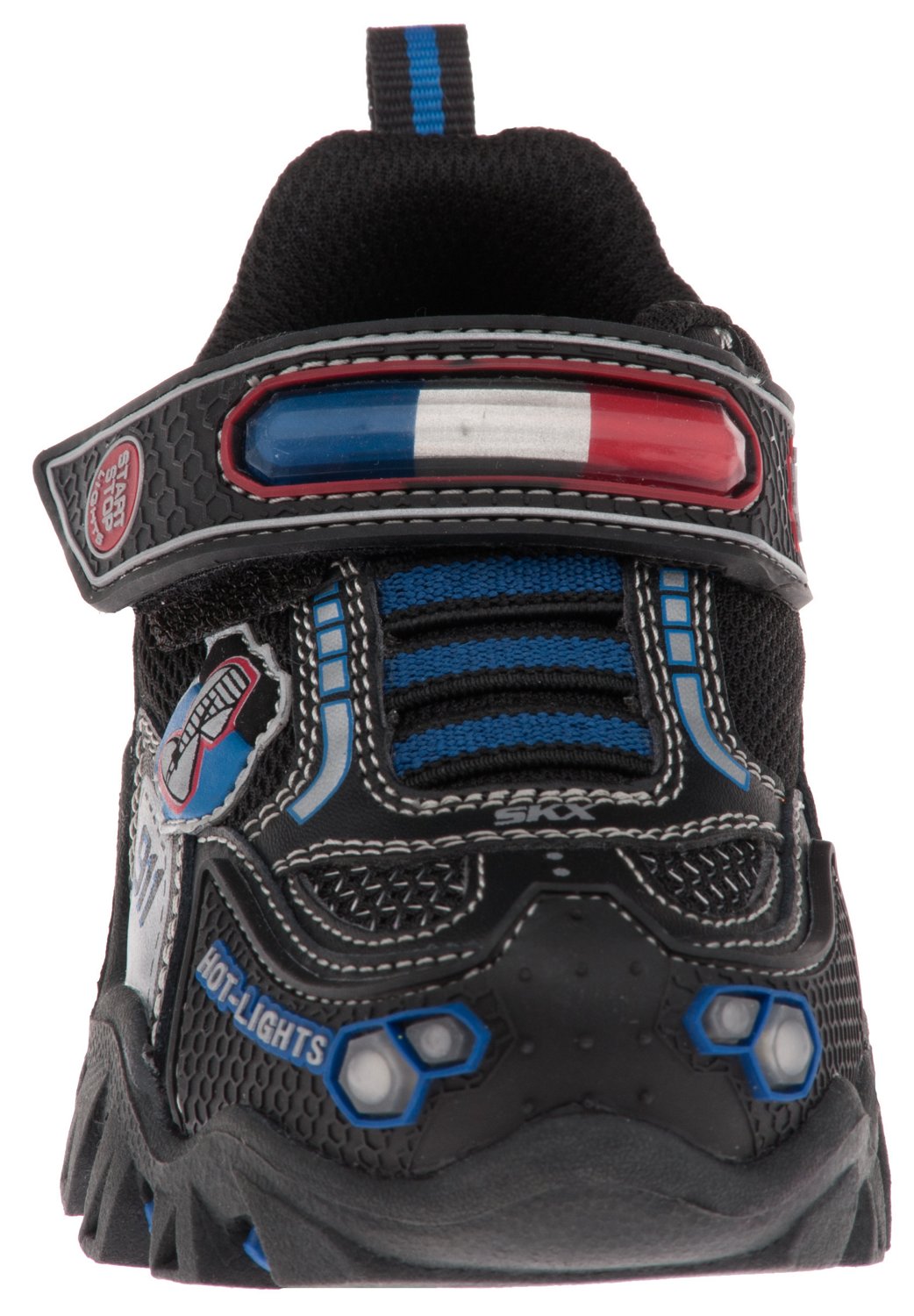 SKECHERS Toddler Boys' Hot Lights Damager Police II Shoes thumbnail