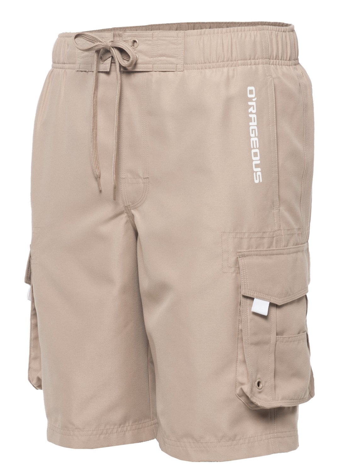 O'rageous® Men's Side-Taped Cargo E-Board Swim Trunk