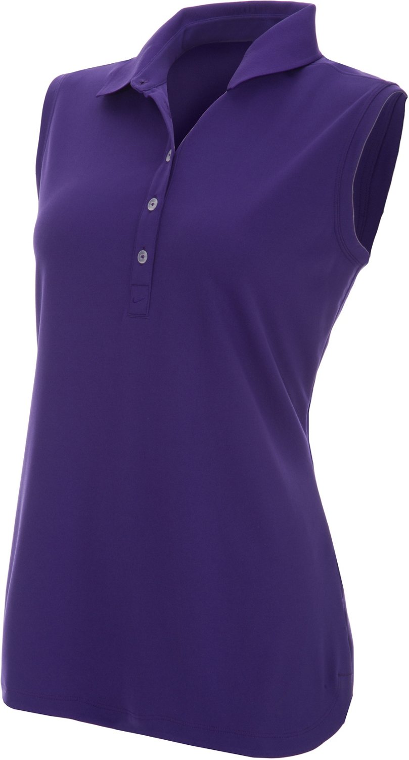Nike Women's Jersey Sleeveless Polo