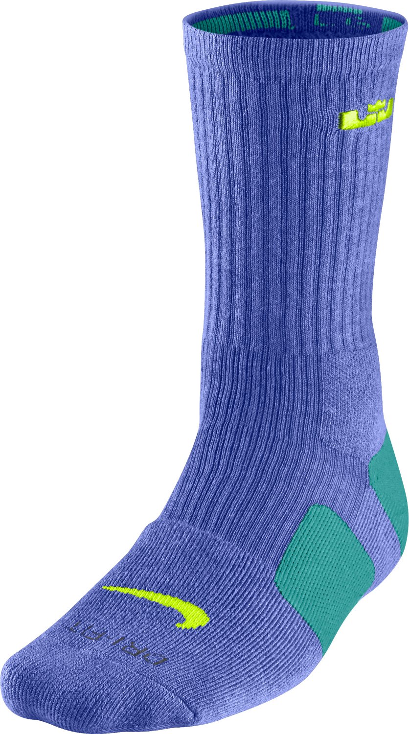 Nike Men's LeBron Elite Basketball Crew Socks