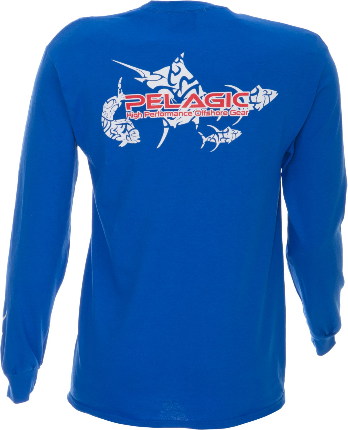 Pelagic Adults' Tribal Logo Long Sleeve T-shirt
