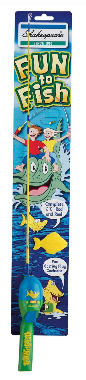 Shakespeare® Fun 2 Fish Kids Spincast Combo