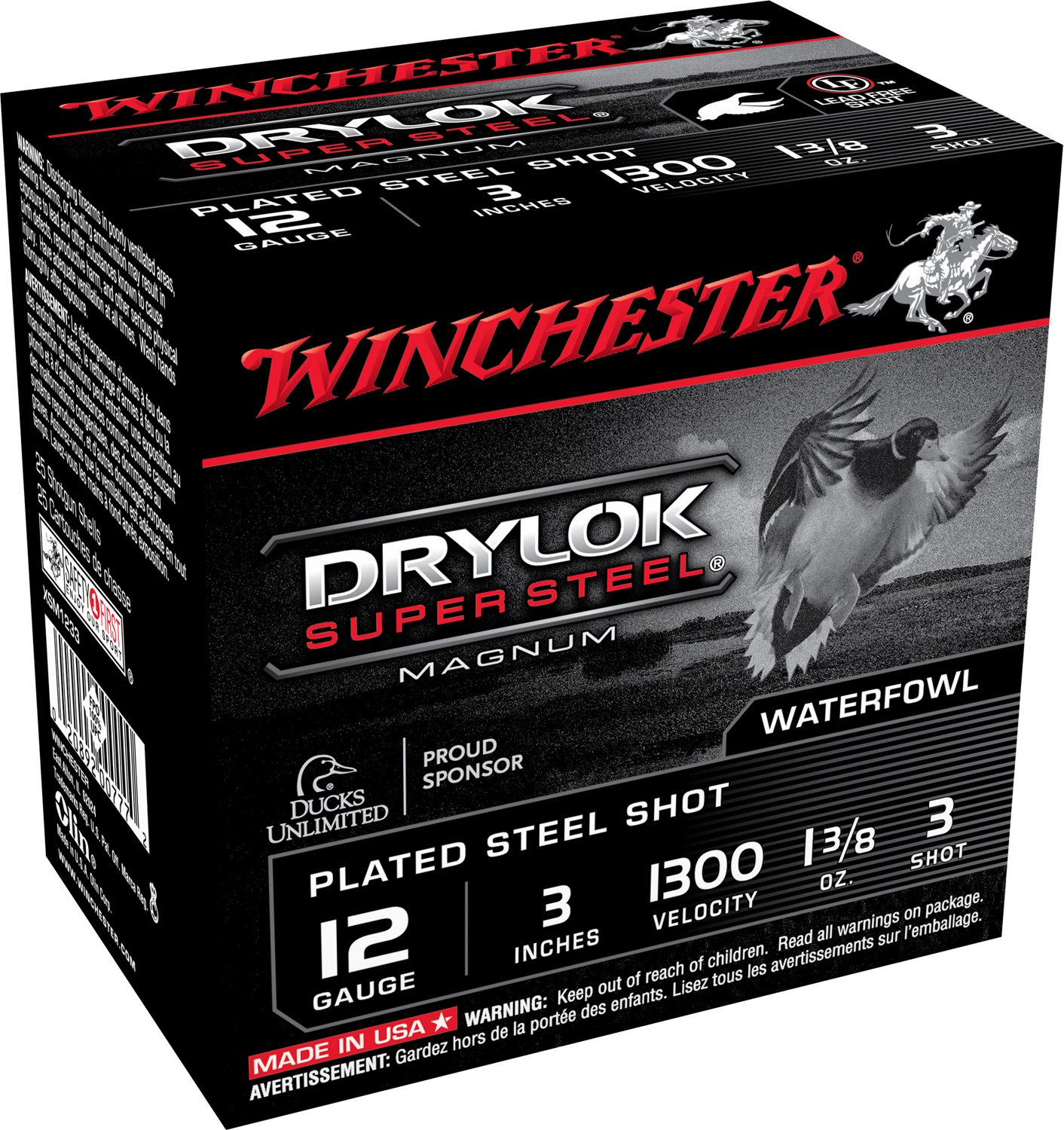 Winchester Super-X Drylok Super Steel Waterfowl Load 12 Gauge Shotshells