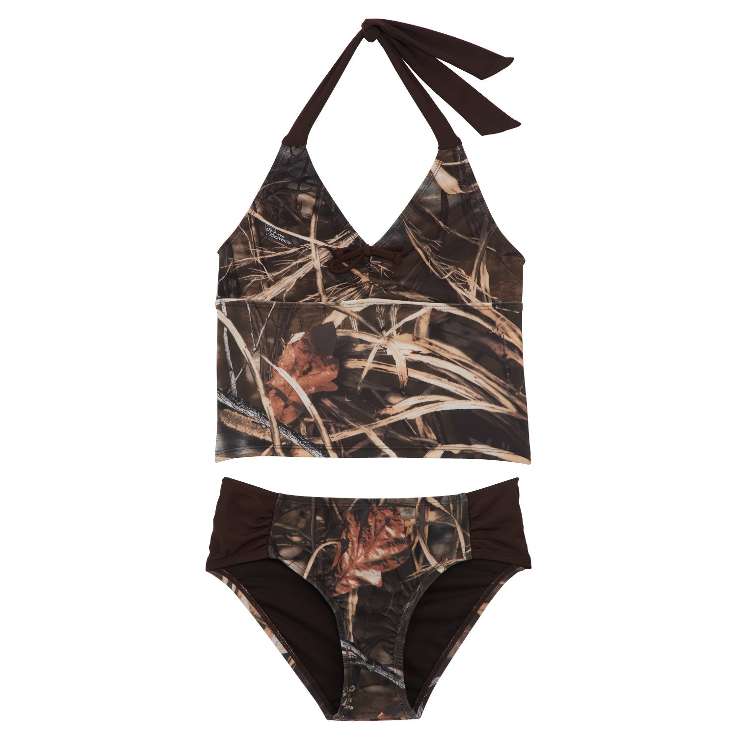 Backflips Girls' Realtree Max-4 Tankini 2-Piece Swimsuit