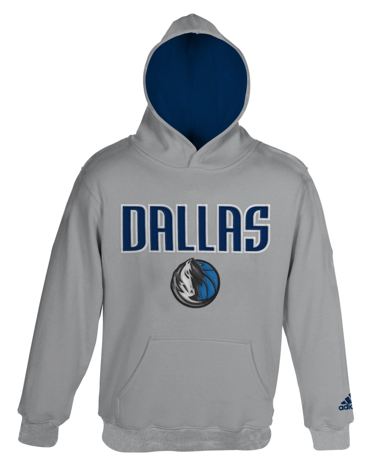adidas Boys' Dallas Mavericks Pullover Hoodie thumbnail