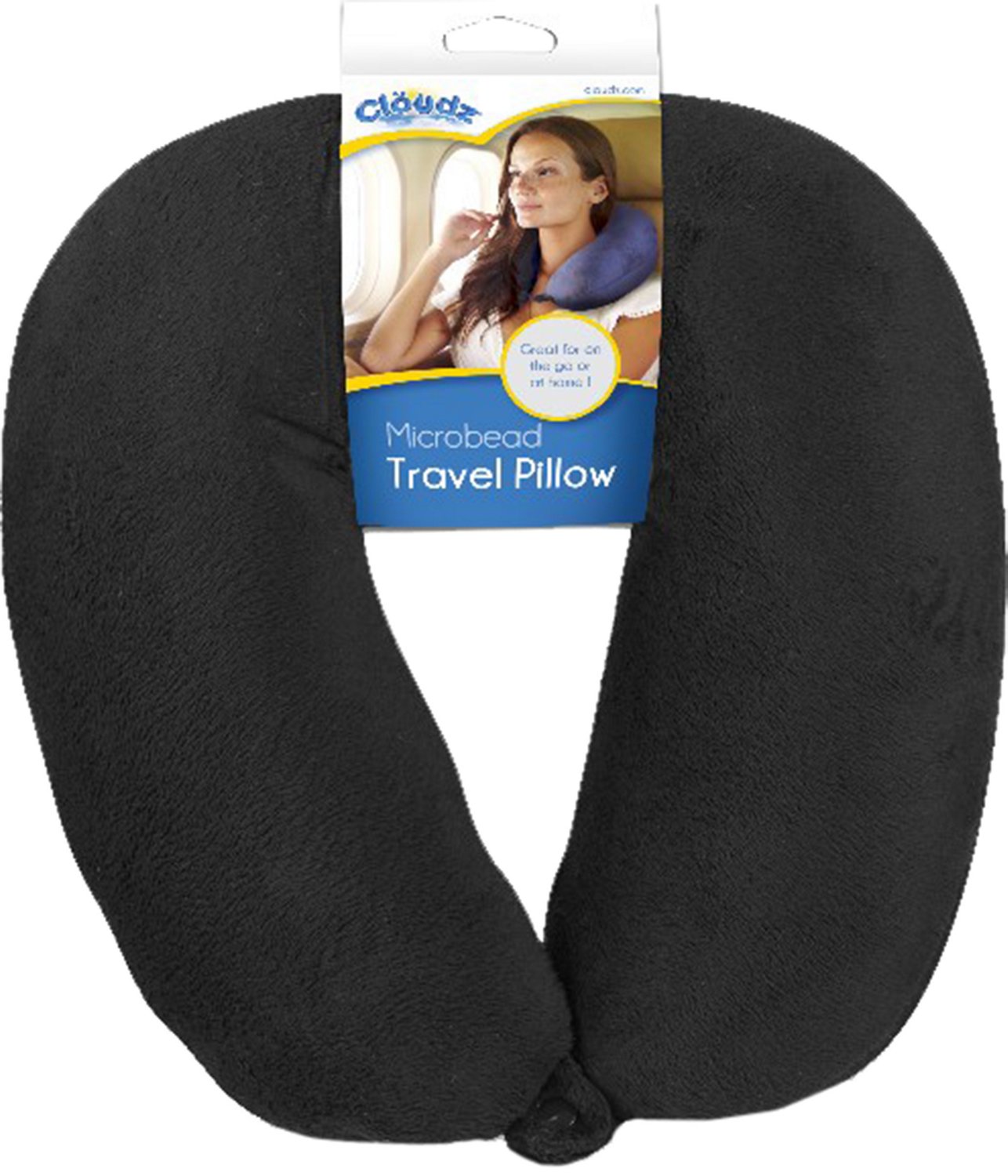 Cloudz Microbead Travel Neck Pillow
