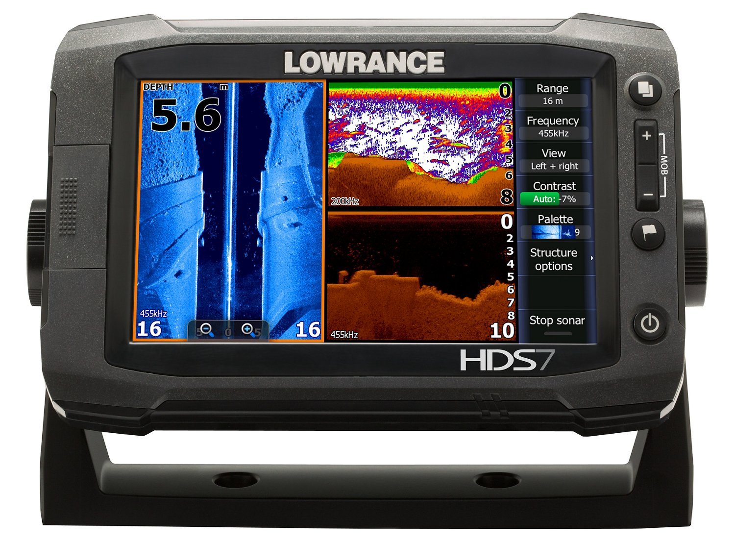Lowrance Gen2 HDS-7 Touch Screen Fishfinder/ Chartplotter thumbnail