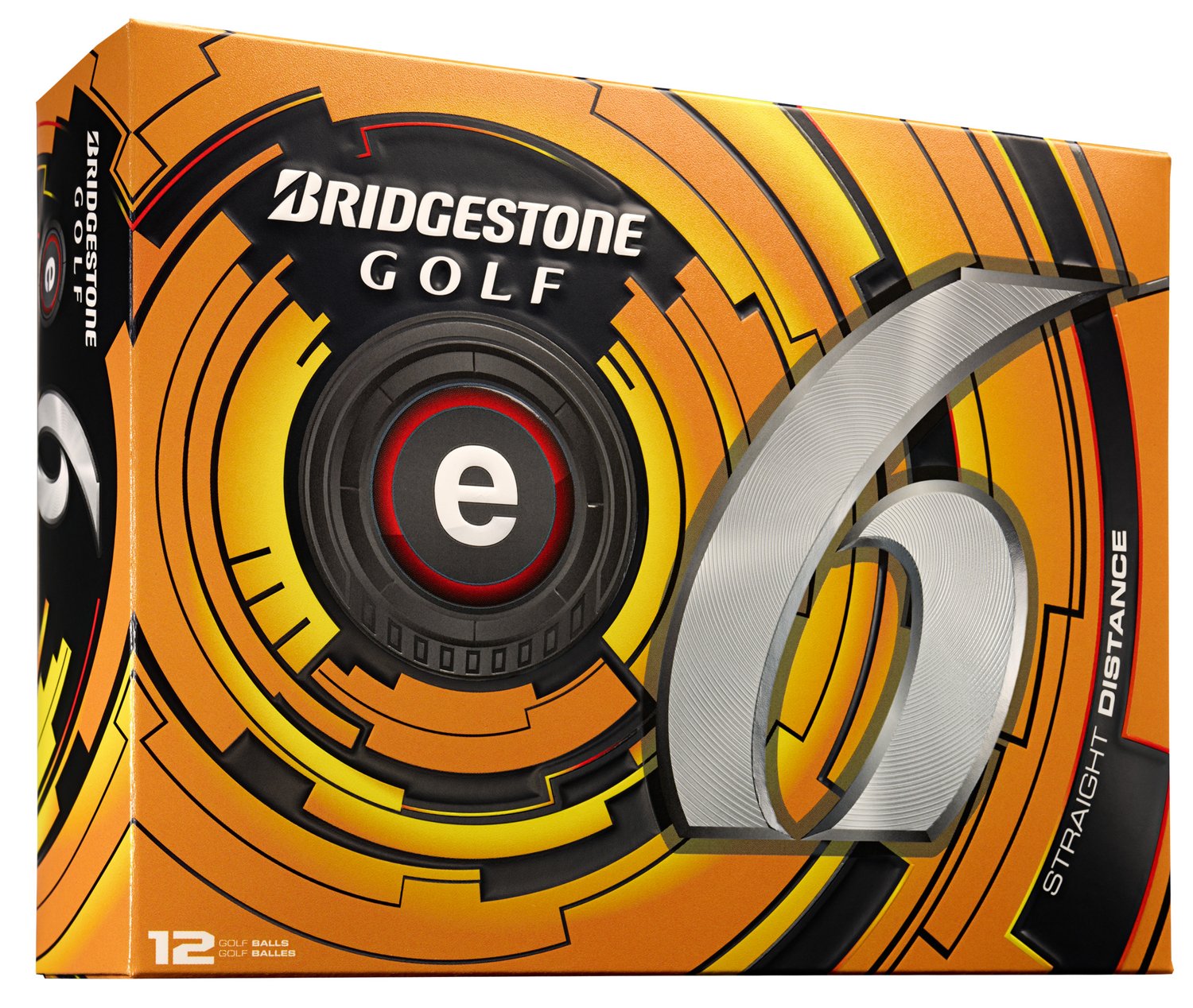 Bridgestone Golf E6 Straight Distance Golf Balls 12-Pack