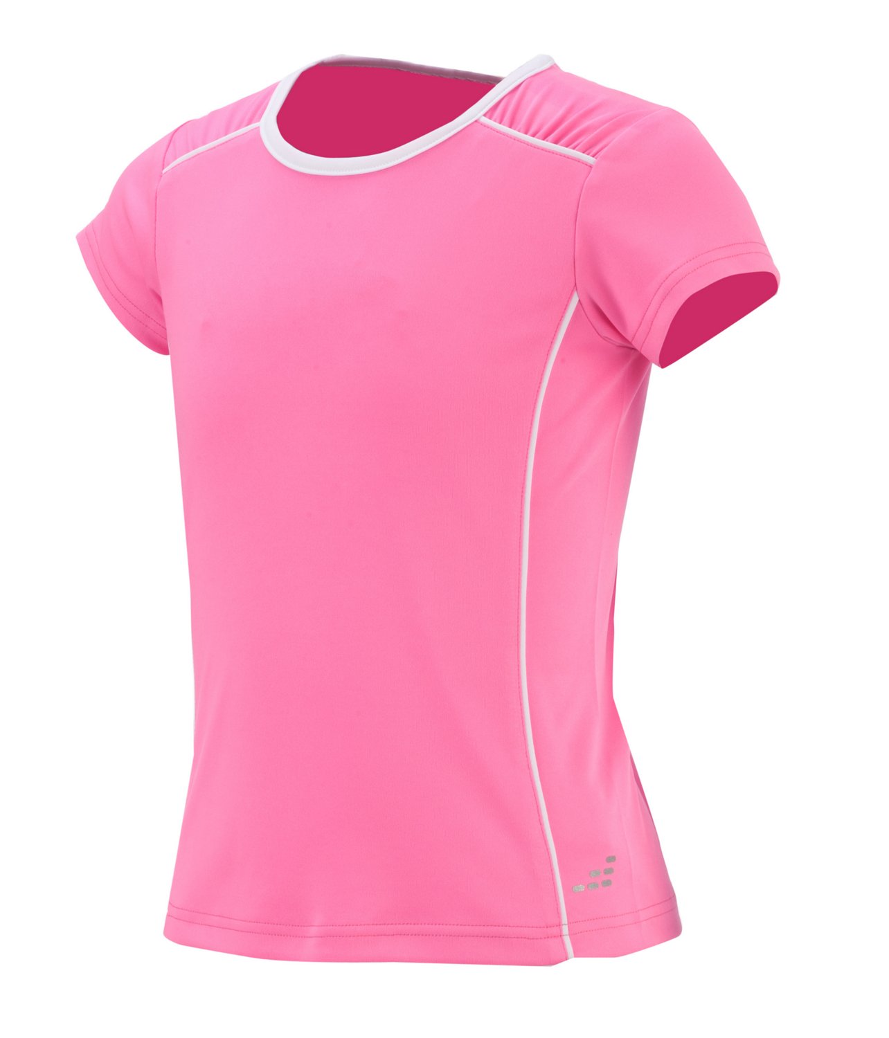 BCG Girls' Gathered Piped Running Top