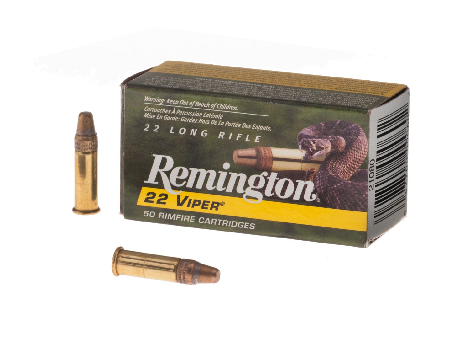 Remington Viper® .22 LR 36-Grain Rimfire Ammunition