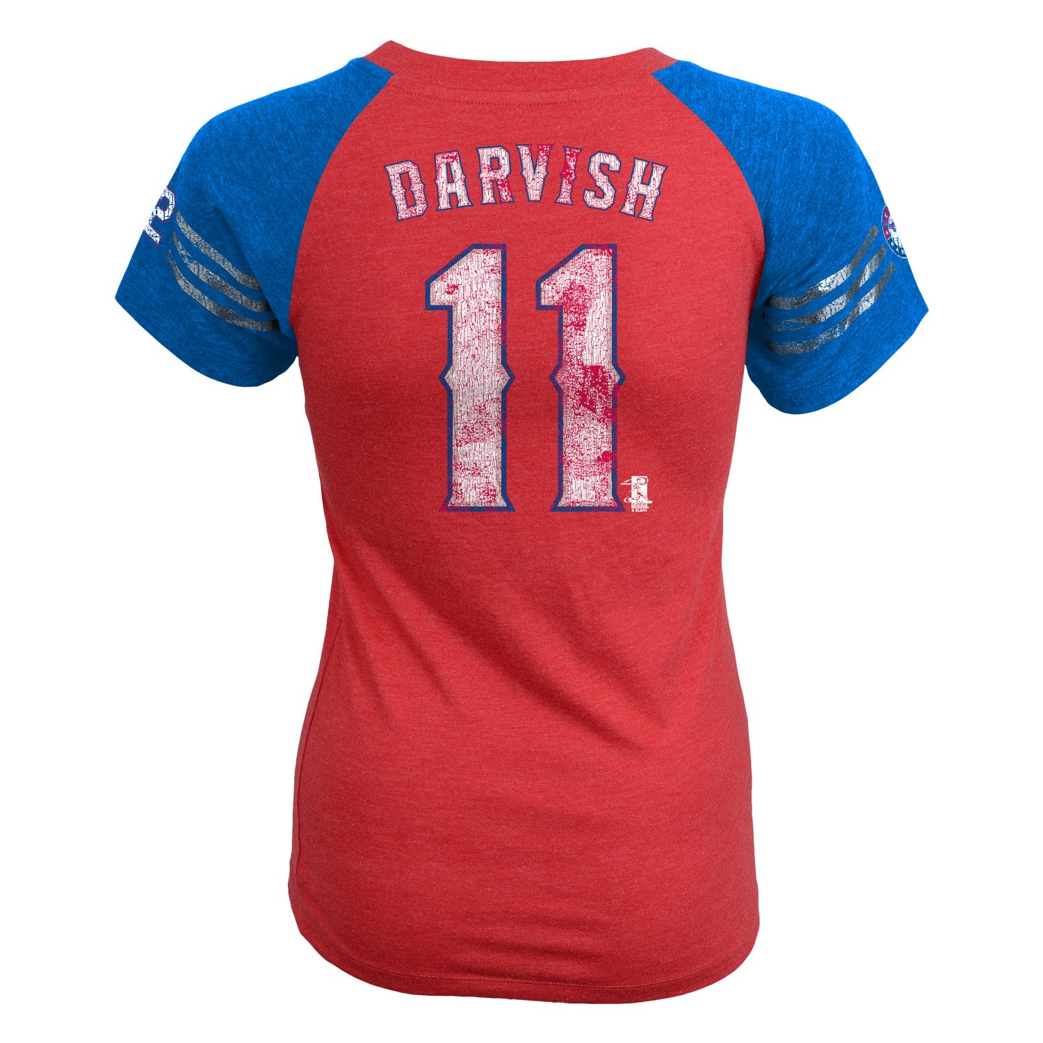 adidas Girls' Texas Rangers Yu Darvish #11 Fashion Jersey T-shirt