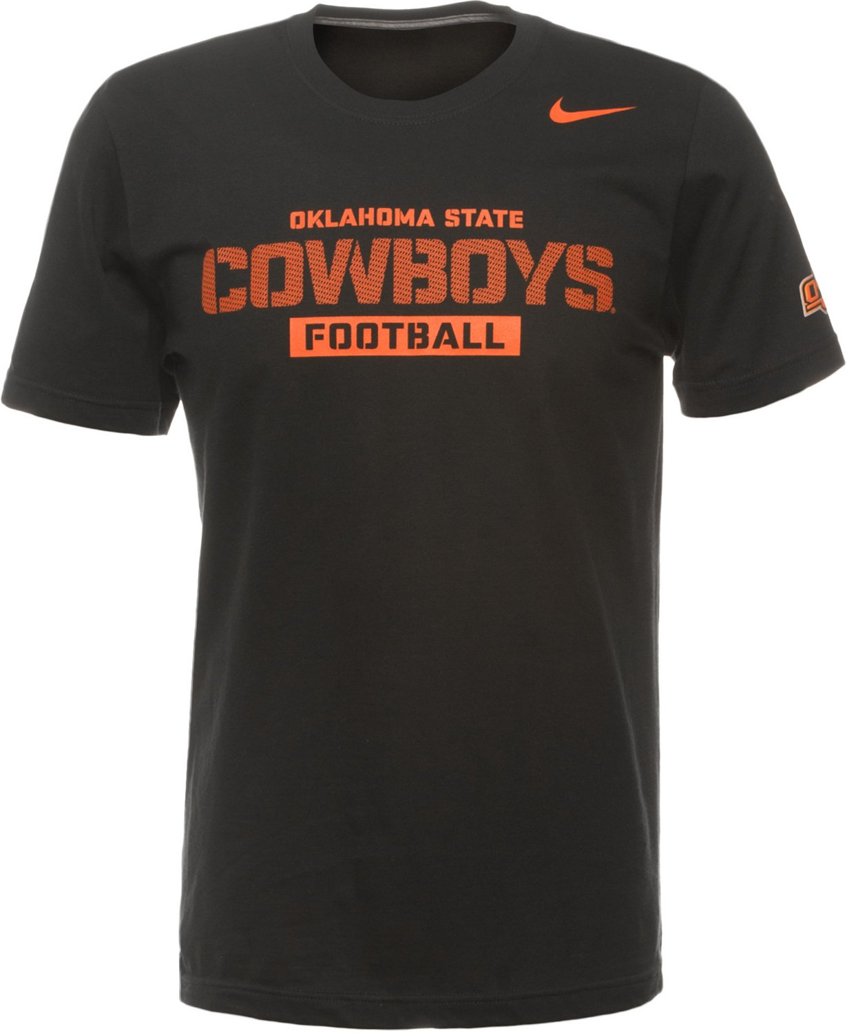 Nike Men's Oklahoma State University Practice Team Issue Short Sleeve T-shirt