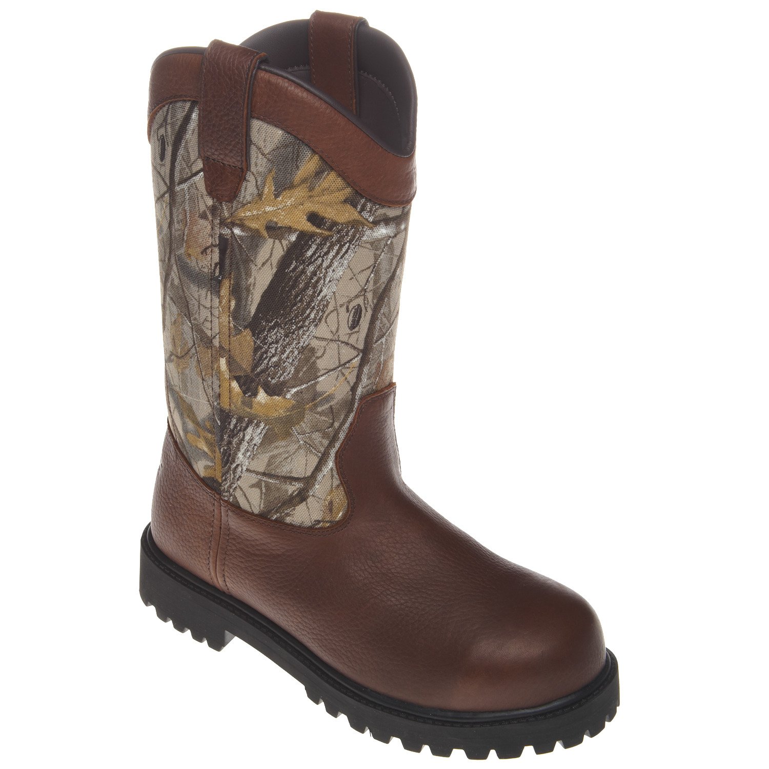 Brazos® Men's Premium RealTree Camo Waterproof Boots thumbnail
