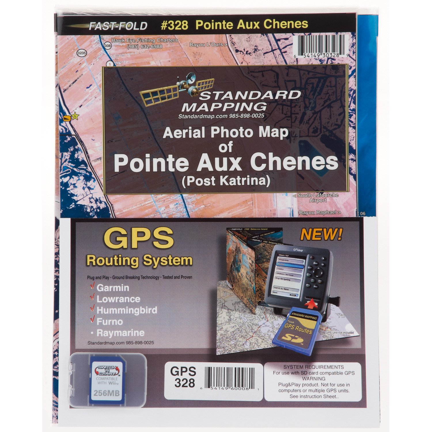 Standard Mapping Pointe aux Chenes Folded Map thumbnail