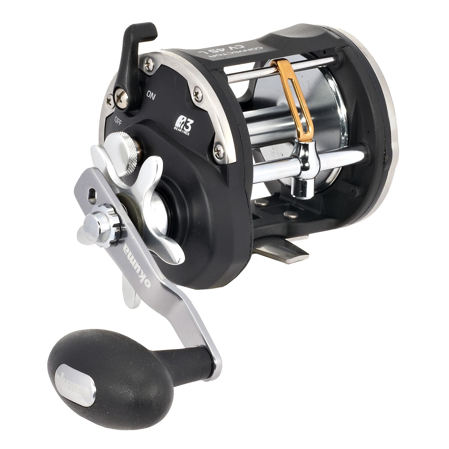 Okuma Convector CV-45-L Level Wind Conventional Reel Right-handed