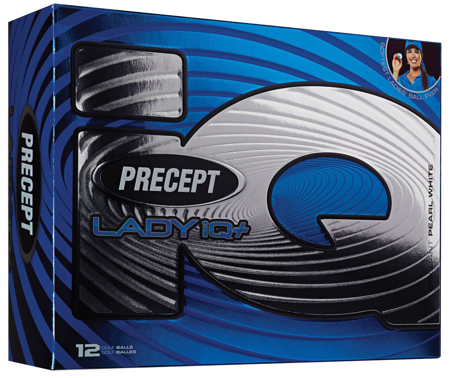 Precept Ladies' iQ+ Golf Balls 12-Pack thumbnail