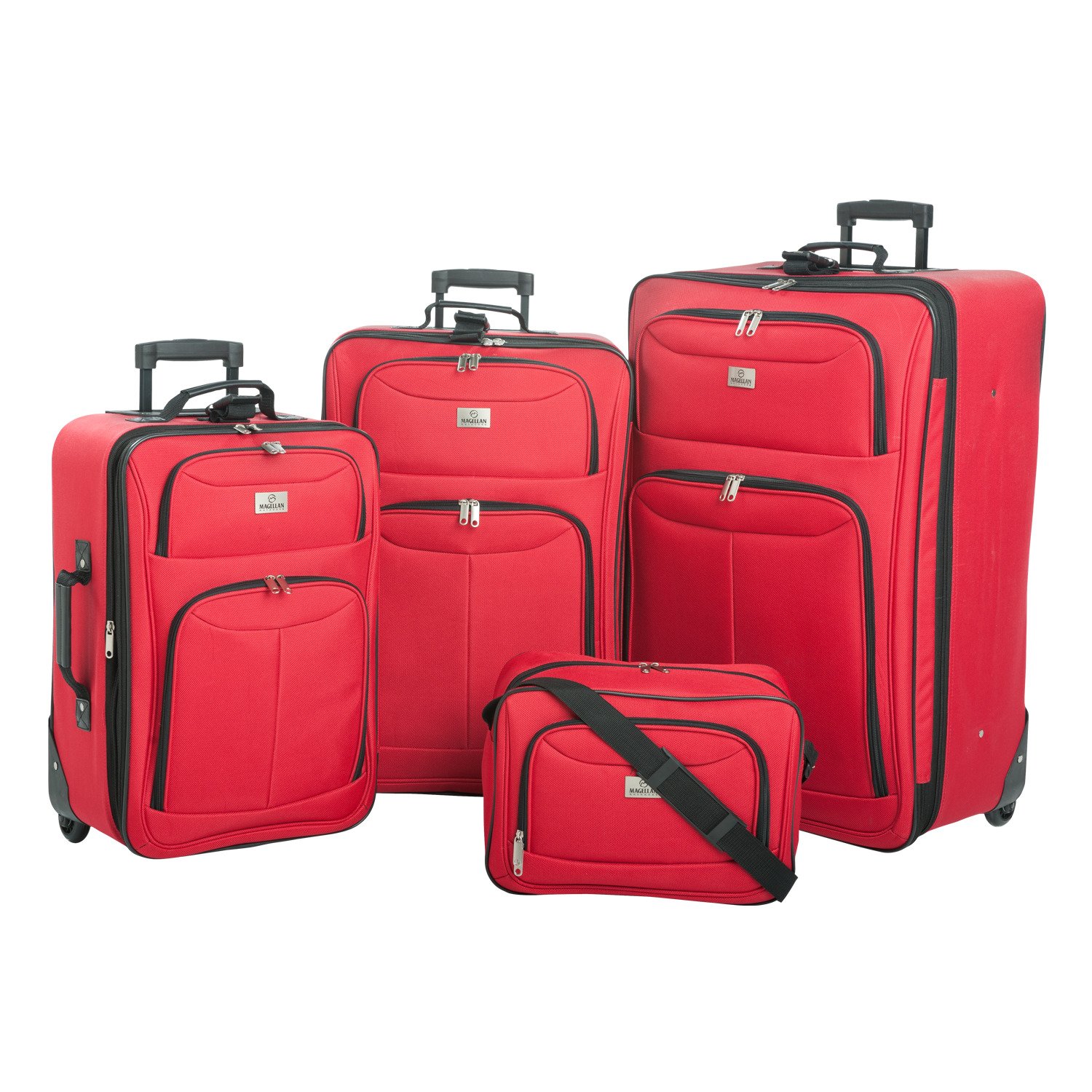 Magellan Outdoors 4-Piece Luggage Set