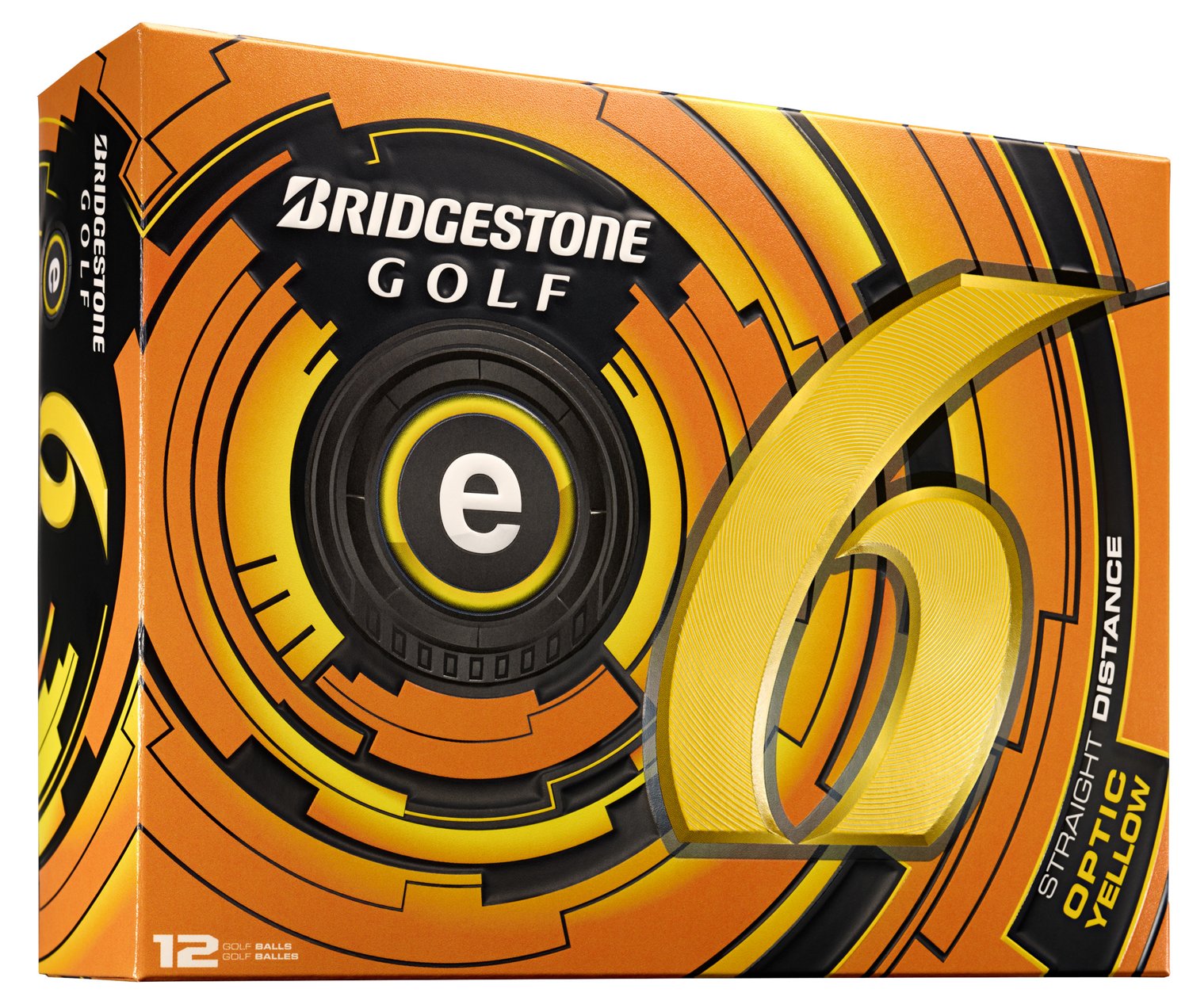 Bridgestone Golf E6 Straight Distance Golf Balls 12-Pack