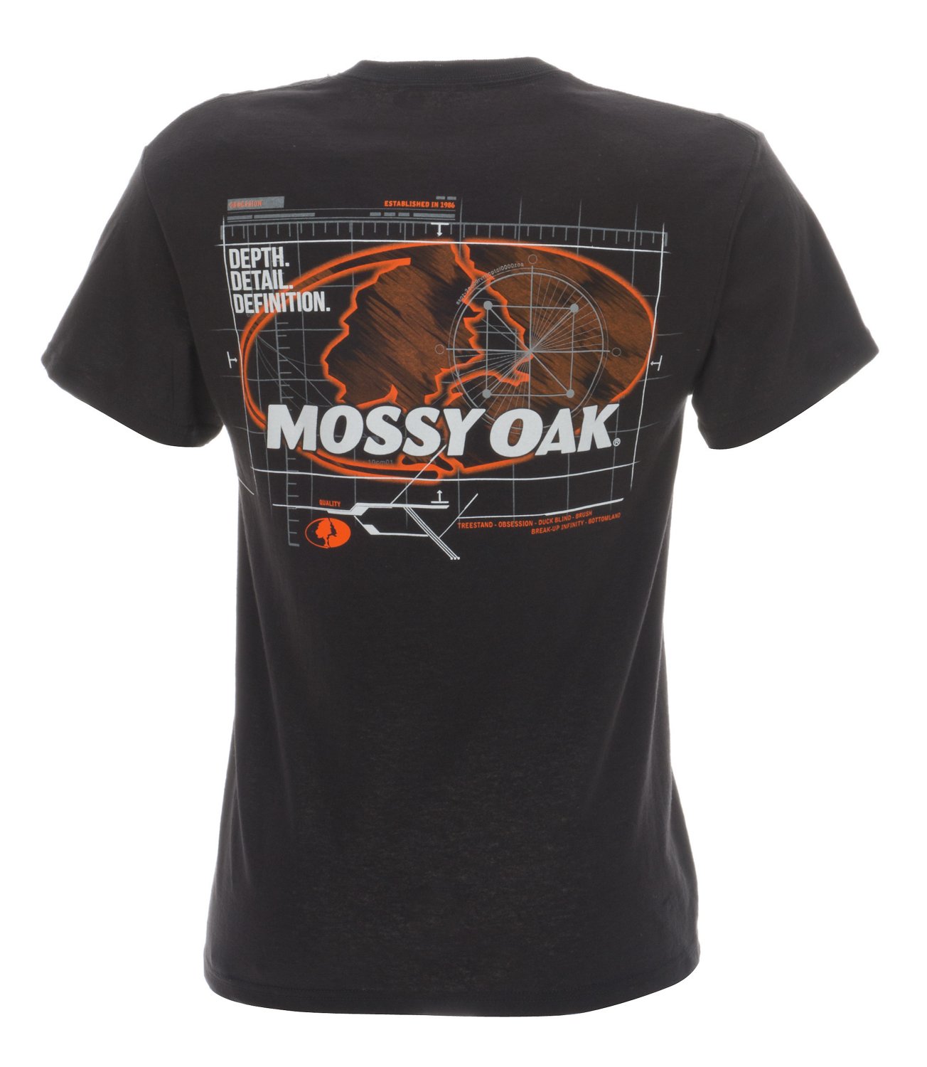 Mossy Oak Men's Depth Detail Definition T-shirt thumbnail