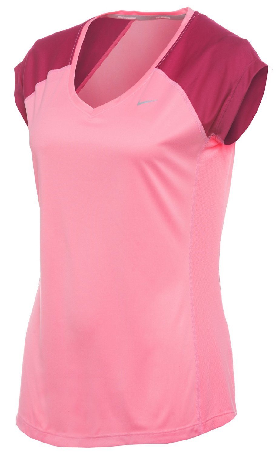 Nike Women's Miler Short Sleeve V-neck Running Top