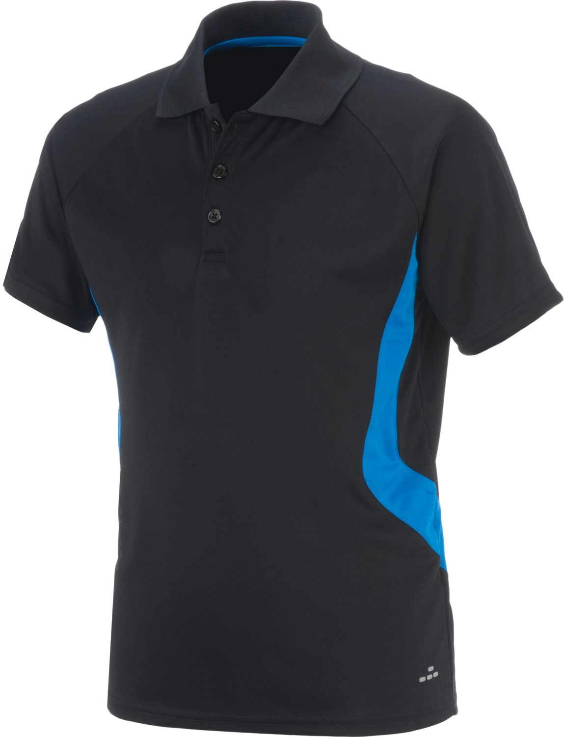 BCG Boys' Short Sleeve Zigzag Tennis Polo Shirt