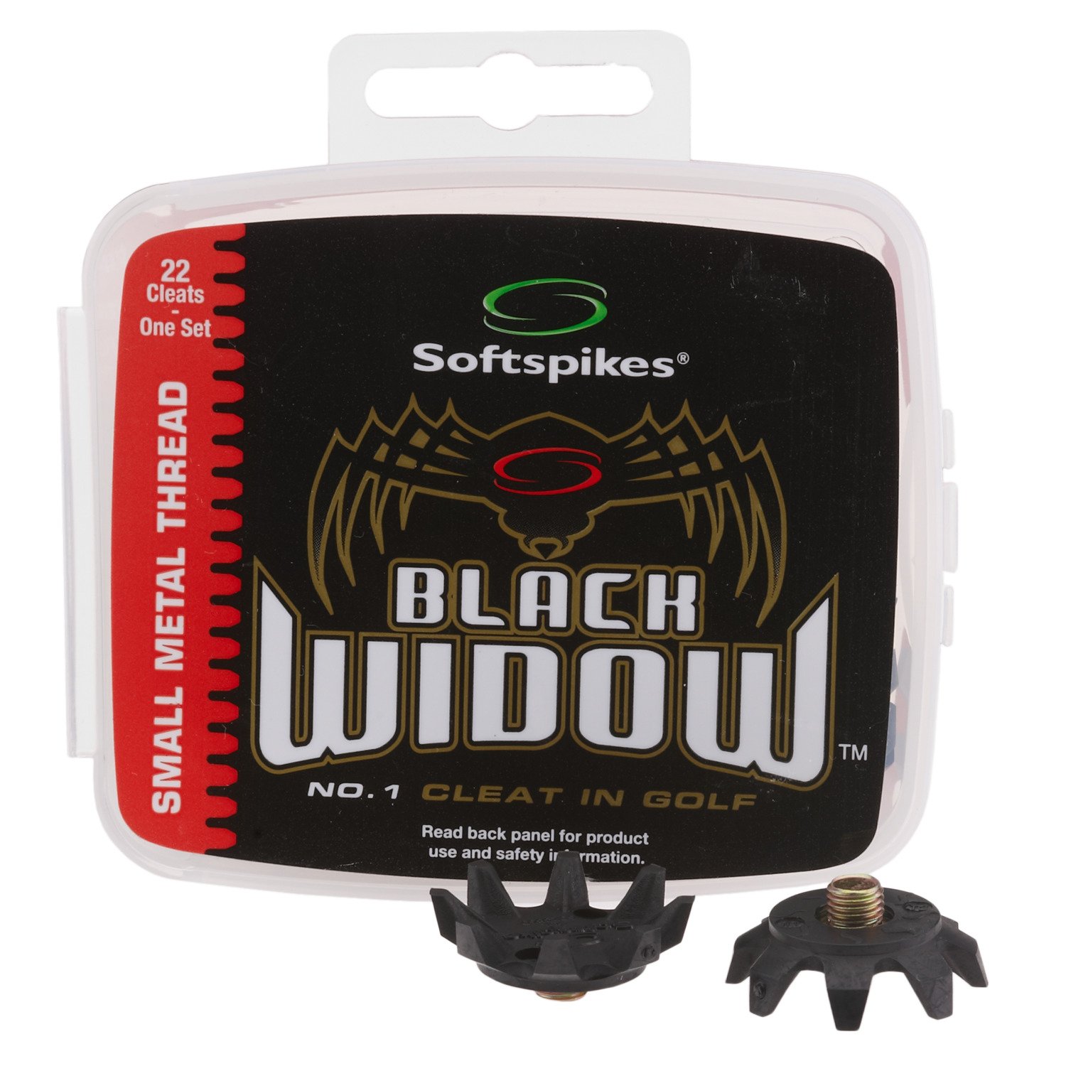 Softspikes Black Widow™ Standard Thread Spikes 22-Pack