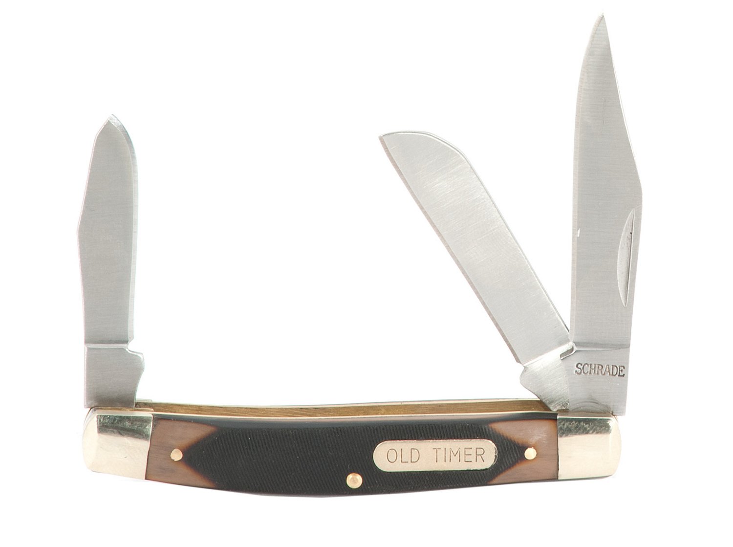 Schrade® Old Timer Middleman 3-Blade Folding Knife