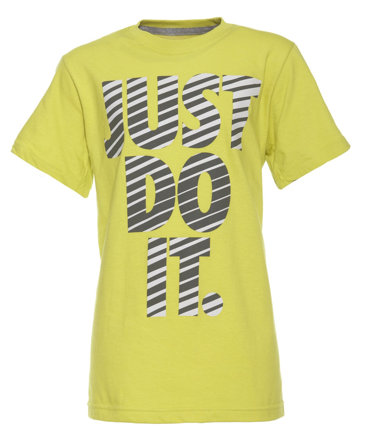 Nike Boys' Patterned Just Do It Short Sleeve T-shirt