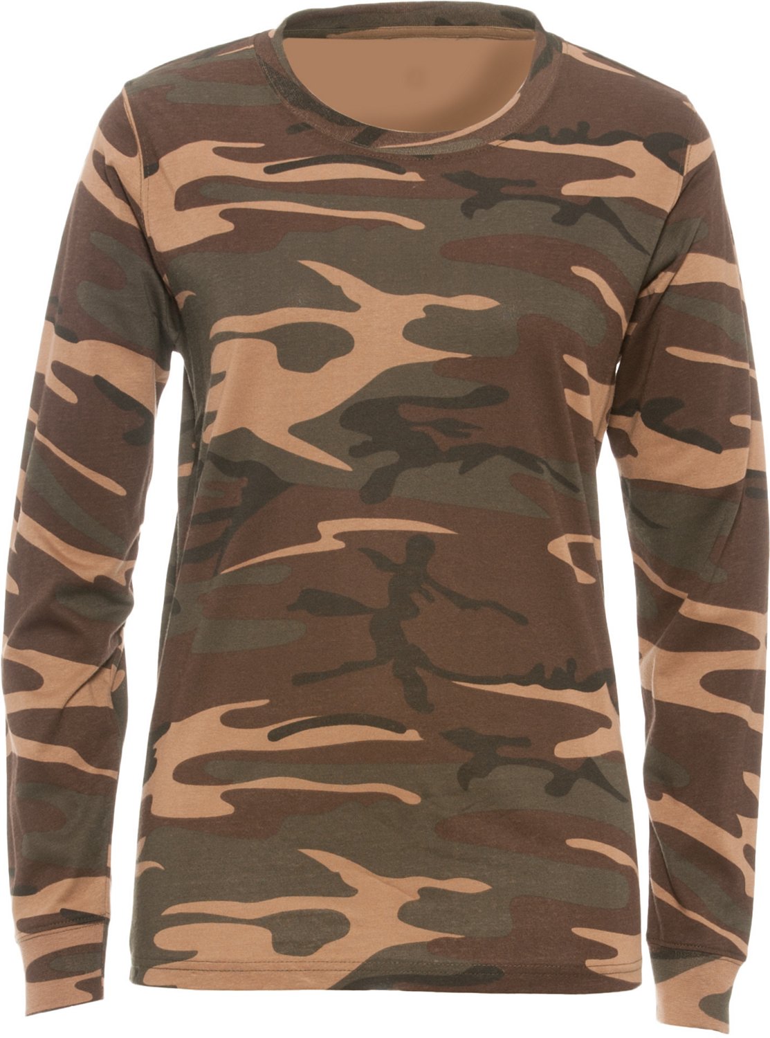 Game Winner® Women's Long Sleeve Camo T-shirt