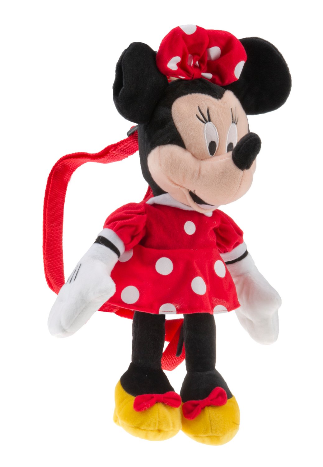 Disney Girls' Minnie Mouse Plush Backpack