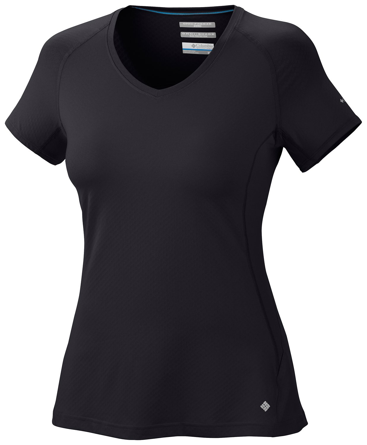 Columbia Sportswear Women's Total Zero Short Sleeve V-neck Top