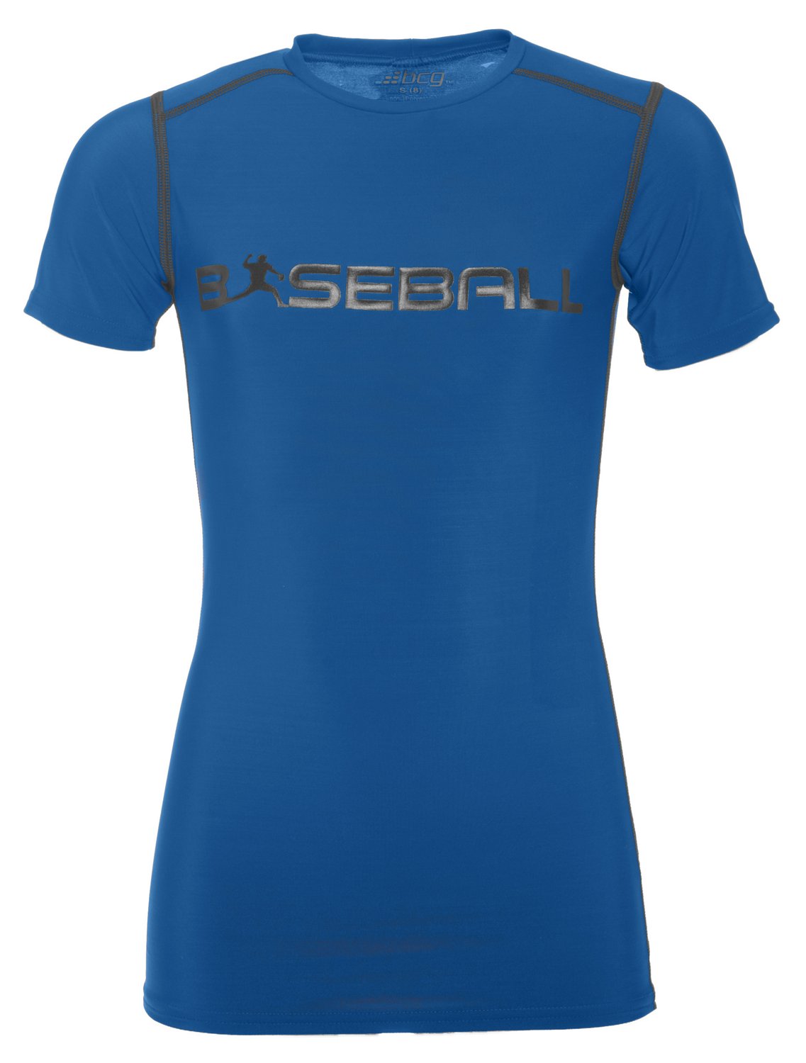 BCG Boys' Printed Compression Short Sleeve Crew Neck T-shirt