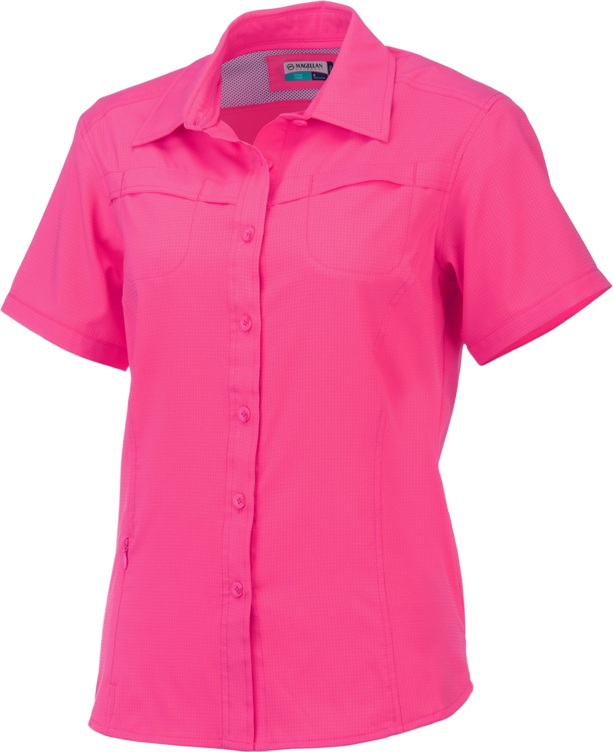 Magellan Outdoors Women's Falcon Lake Short Sleeve Fishing Shirt