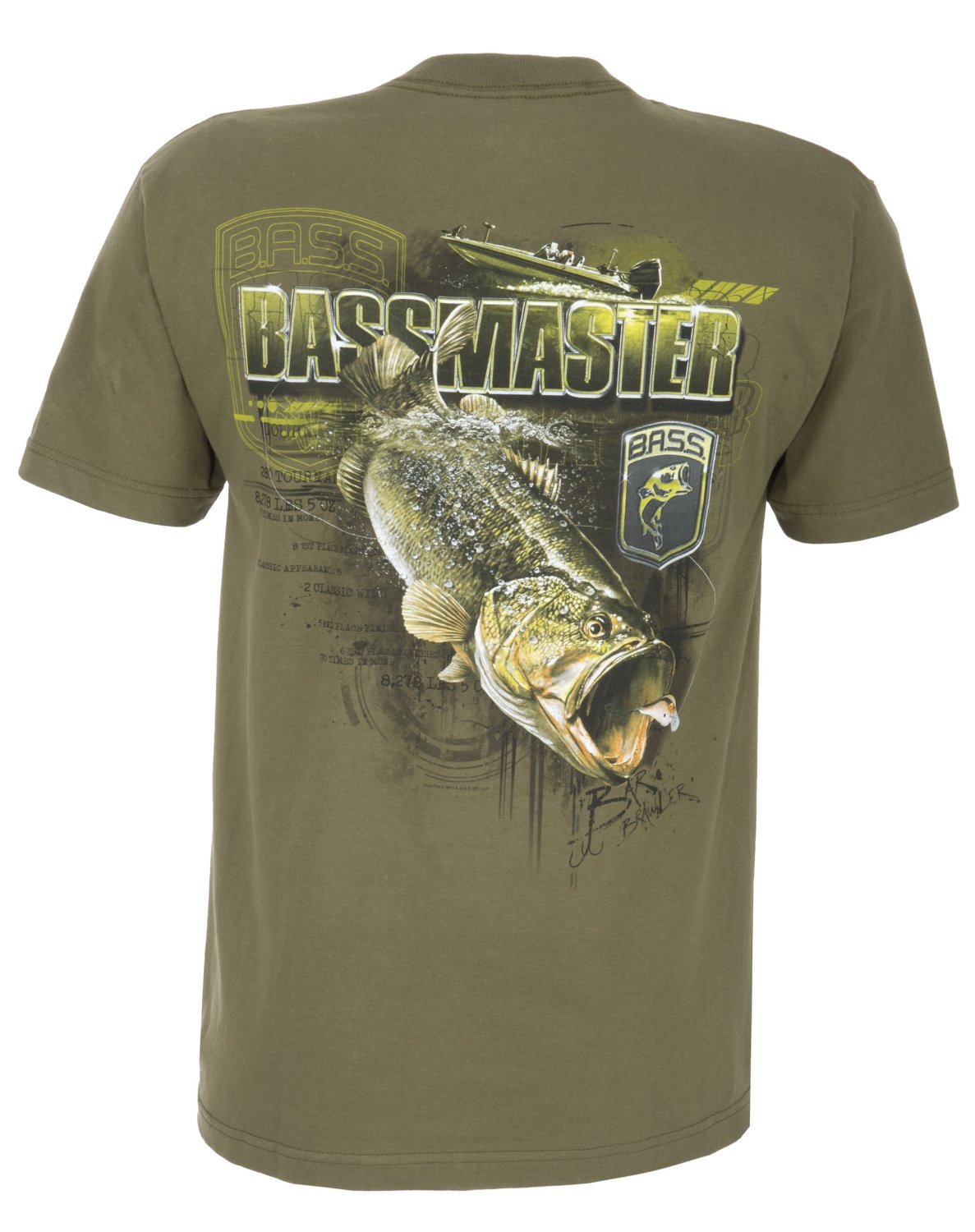 Club Red Men's Bassmaster Big Mouth T-shirt